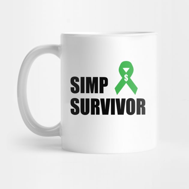 SIMP SURVIVOR - STOP SIMPING - ANTI SIMP series 9 black by FOGSJ